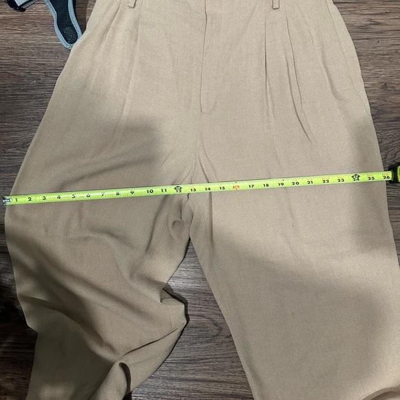 DANA BUCHMAN Elegant Tan Women's Pants - Picture 8 of 9